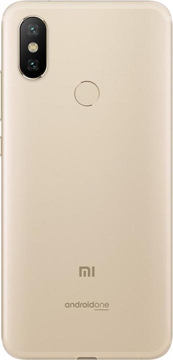 Produktbild Xiaomi Mi A2 (64 GB, Gold, 5.99", Dual SIM, 4G)