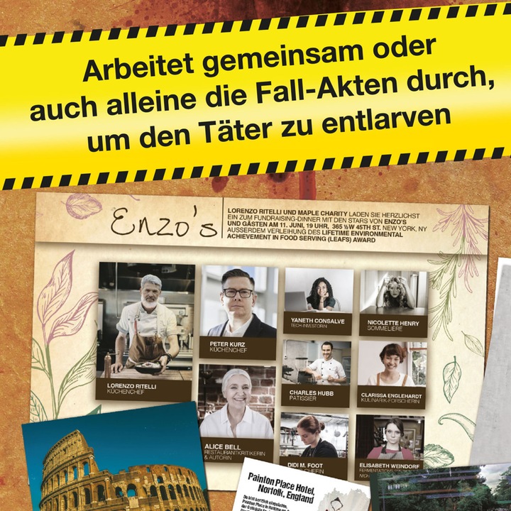 Image du produit Kosmos Murder Mystery Case File - Mord à la carte (Allemand, 2022)