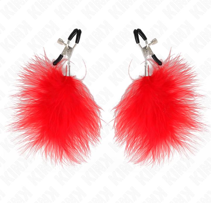 Produktbild Pipedream Feder Nippel Klemme Rot 7 Cm