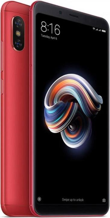 Produktbild Xiaomi Redmi Note 5 (64 GB, Red, 6", Hybrid Dual SIM, 4G)