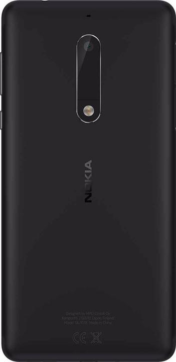 Produktbild Nokia 5 (16 GB, Matte Black, 5.20", Dual SIM + SD, 13 Mpx, 4G)