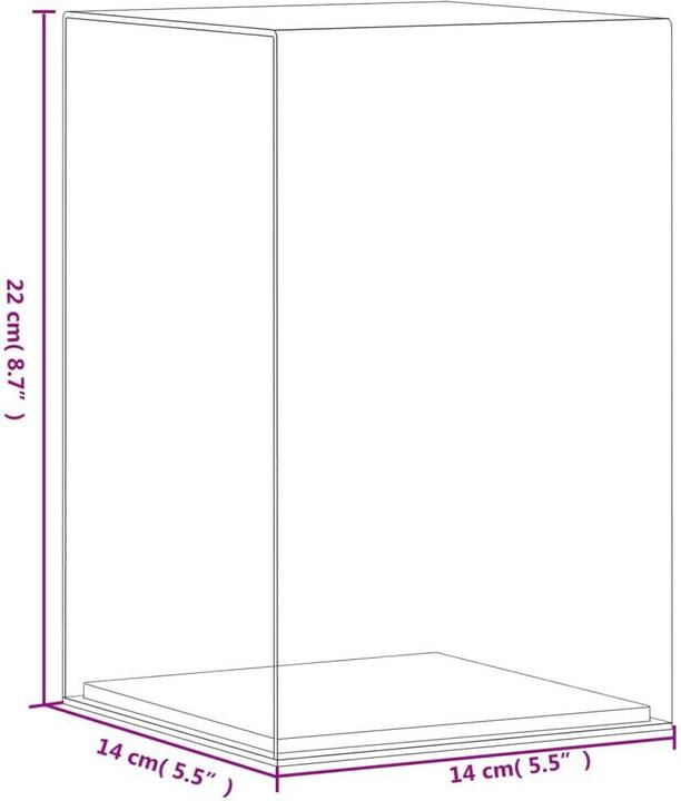Image du produit vidaXL Christine (14 x 14 x 22 cm)