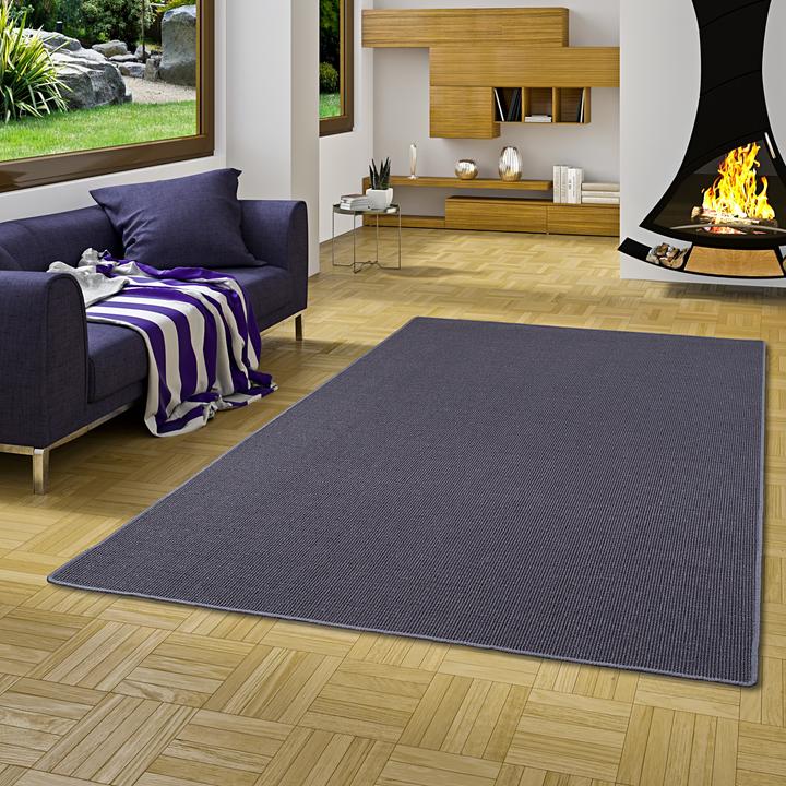 Image du produit Snapstyle Tapis en sisal naturel Classique - 9 coloris en 17 tailles (160 x 160 cm)