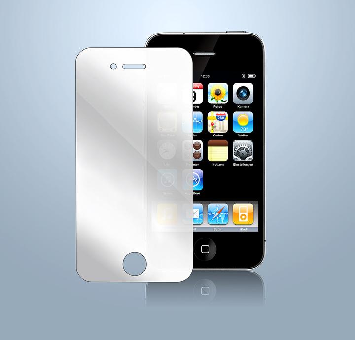 Somikon Film protettivo del display a specchio per iPhone 4/4s (1 Pezzo/i, Apple iPhone 4)