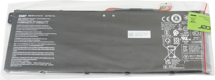 Actual product image Acer AP18C7M (4 Cells, 3545 mAh)