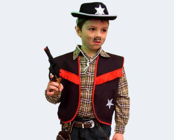 Produktbild Festartikel Müller Cowboy Kinder-Weste (116)