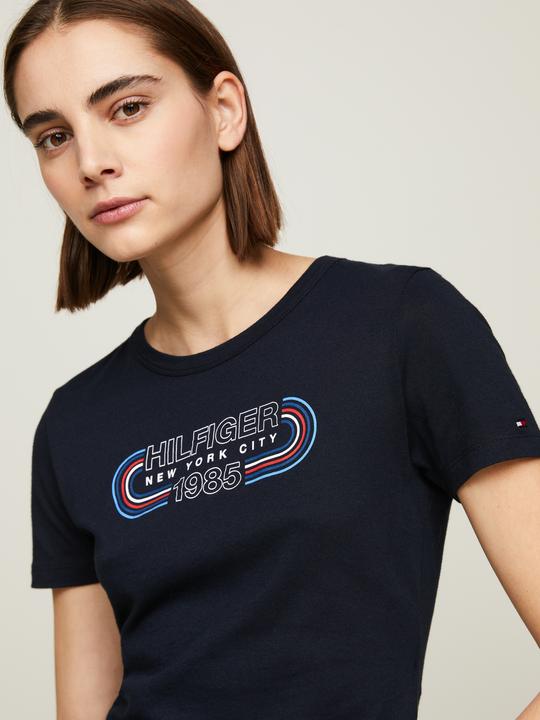 Produktbild Tommy Hilfiger Schlankes Trainings-T-Shirt für Damen (XS)