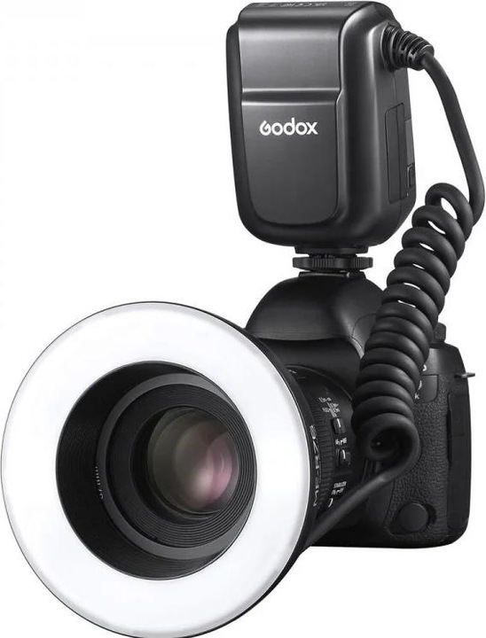 Actual product image Godox MF-R76 (Macro flash, Canon, Nikon, Sony, Fuji, Olympus, Pentax, Panasonic)