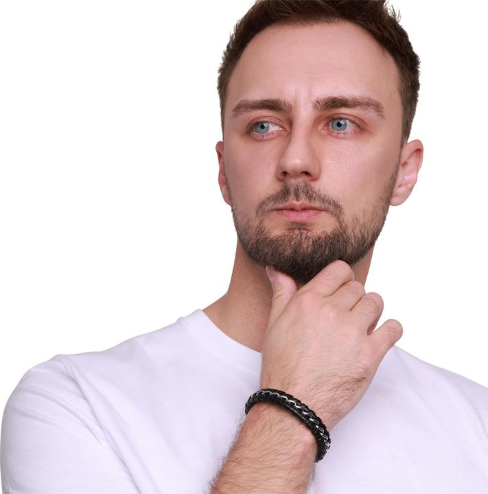 Immagine prodotto Heideman Bracciale in pelle Laurin (23 cm, 100% pelle)