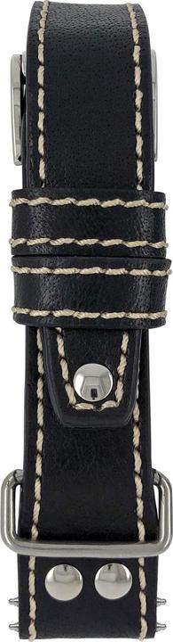 Actual product image Zeppelin Lederband Eurofighter schwarz 22 mm (22 mm, Leather)
