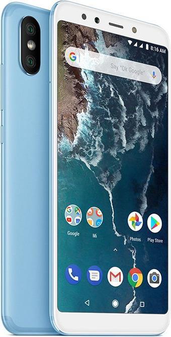 Produktbild Xiaomi Mi A2 (64 GB, Blue, 5.99", Dual SIM, 4G)