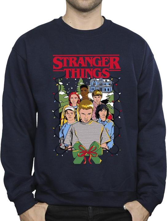 Image du produit Netflix - Sweat STRANGER THINGS CHRISTMAS POSTER - Homme (XL)