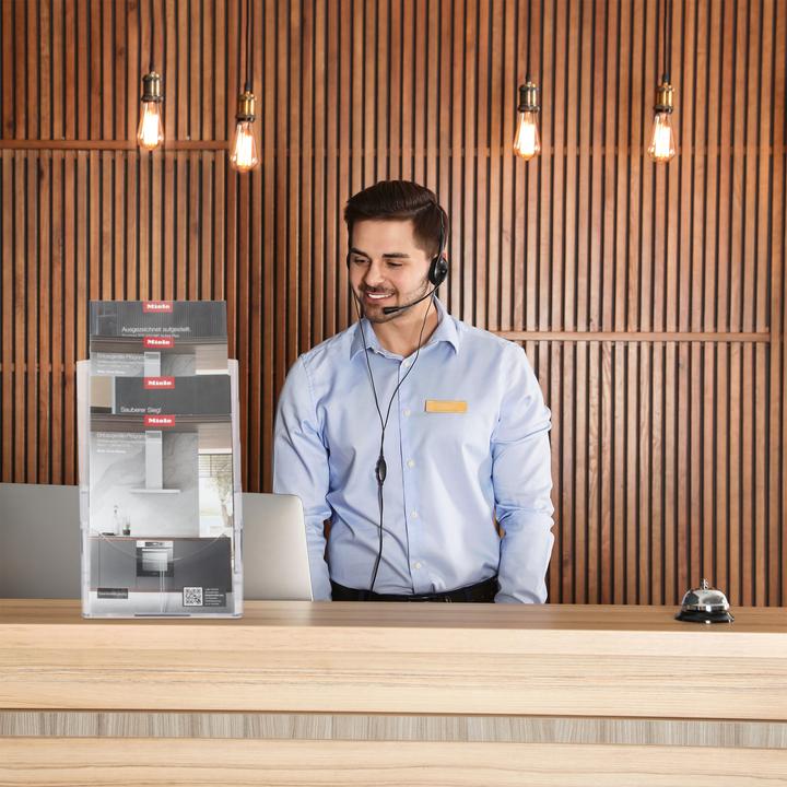 Produktbild Relaxdays Prospekthalter A4 (A4, DL)