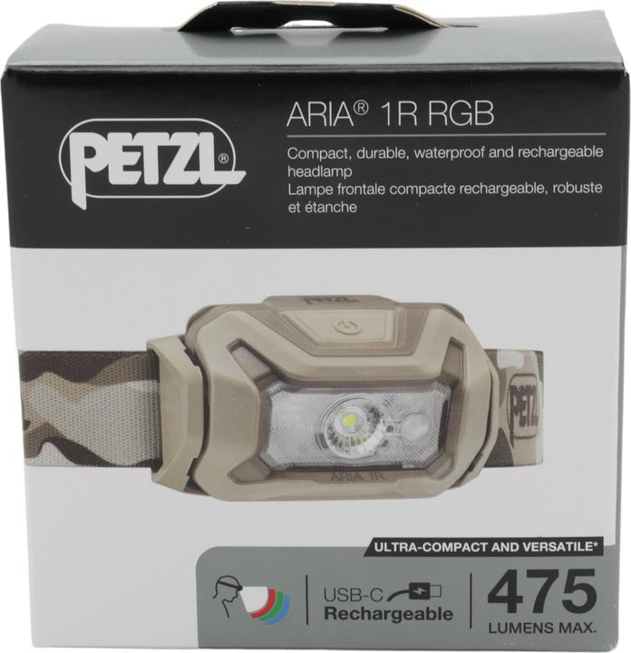 Image du produit Petzl E069DB01 Headlamp ARIA 1R RGB camo (450 lm)