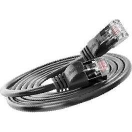 Thumbnail - Wirewin Slim Patchkabel: U/FTP,25cm,schwarz (U/FTP, CAT6a, 0.25 m), Netzwerkkabel