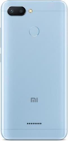 Actual product image Xiaomi Redmi 6 (32 GB, Blue, 5.45", Hybrid Dual SIM, 4G)