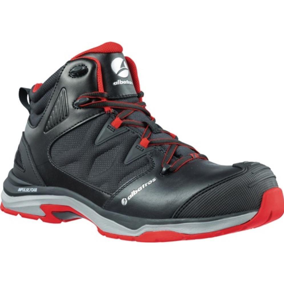 Albatros, Sicherheitsschuhe, SicherheitsstiefelULTRATRAILBLACKMIDS3ESDHROSRC (S3, 45)