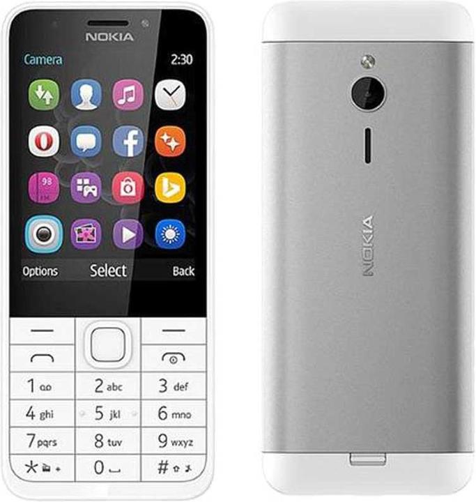 Actual product image Nokia 230 2g (2.80", 2 Mpx, 2G)