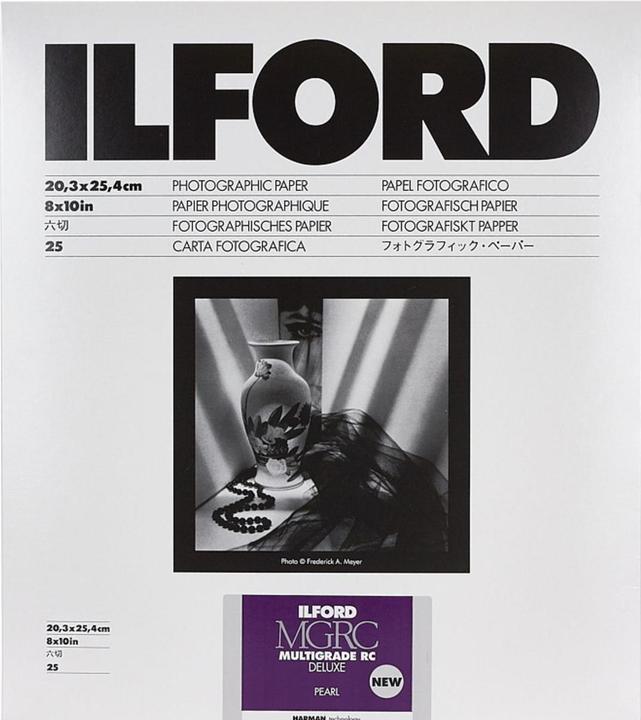 Image du produit Ilford Multigrade RC Deluxe Pearl Sheets (190 g/m², 24 x 30 cm, 10 pcs)