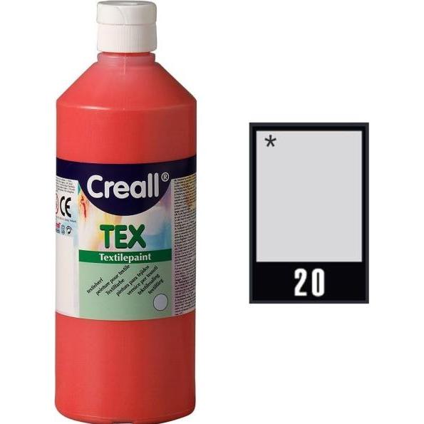 Thumbnail - Creall, Künstlerfarbe + Bastelfarbe, Textielverf Zilver, 250ml (Silber, 250 ml)