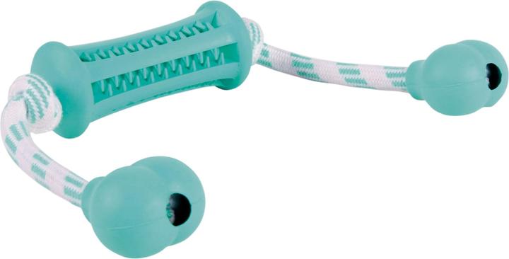 Produktbild Trixie Denta Fun Mintfresh Stick mit Seil (Beschäftigungsspielzeug Hund)