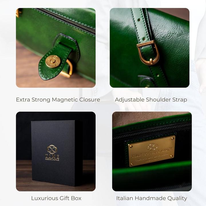 Immagine prodotto Time Resistance Borsa a tracolla in pelle per donna, elegante e pratica