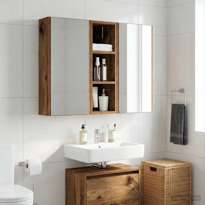 Produktbild vidaXL Badezimmerschrank (16 x 20 x 62.50 cm)