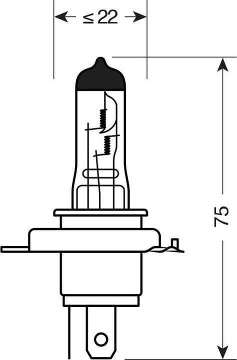 Actual product image Lampa OA64193SV2BLI2
