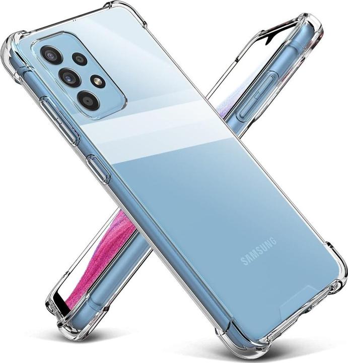 Actual product image Screenguard Apple iPhone 13 Pro Max Case Crystal Soft Airbag Bumper (Samsung Galaxy A53 5G)