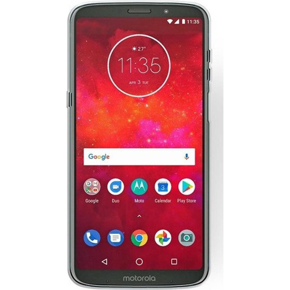 Thumbnail - Screenguard Motorola Moto Z3 Play Flexible TPU Clear Case (Motorola Moto Z3 Play), Smartphone Hülle, Transparent