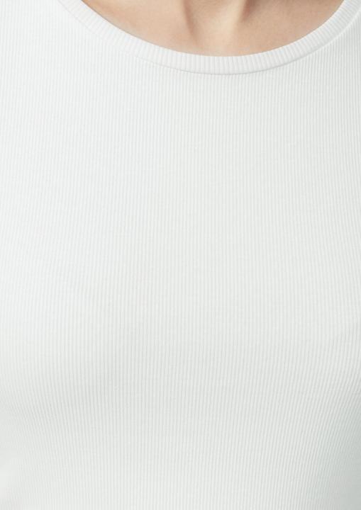 Produktbild S.Oliver T-Shirt Verkürztes Rippshirt mit Rundhalsausschnitt (XXL)