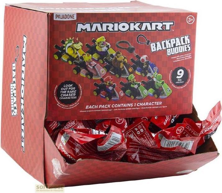 Actual product image Paladone Products Mario Kart Porte Cles Mystere Presentoir De 24pcs