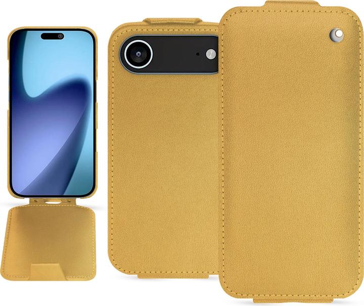 Actual product image Noreve Vertical leather shell (Apple iPhone 17 Pro)