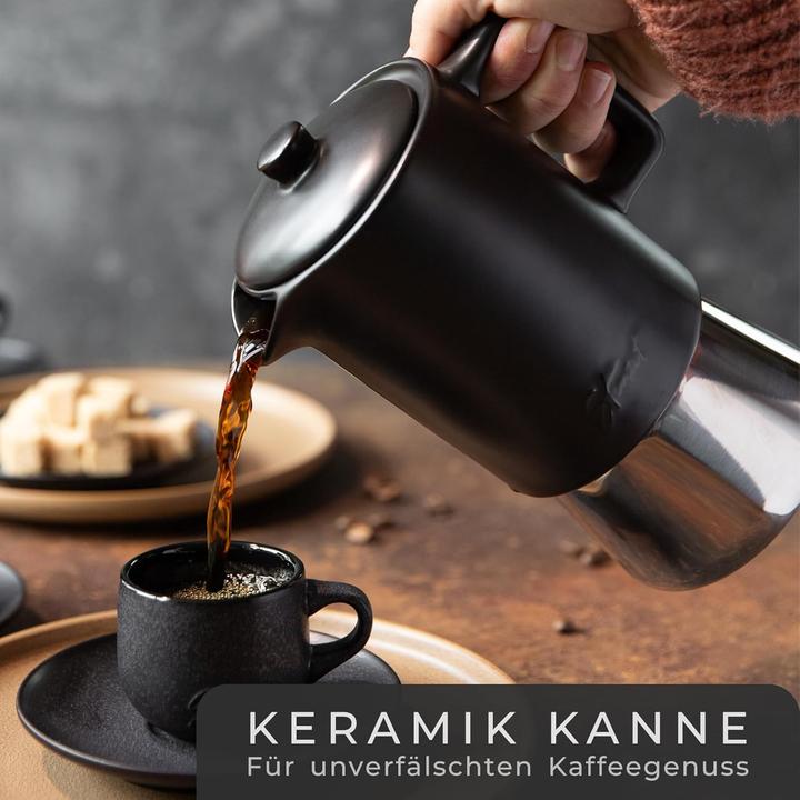 Produktbild Steinzeit Espressokocher für Induktion (300ml) (4 T.)