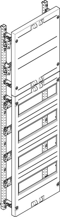 Produktbild ABN MFK16RK ESPRO-Verteilerfeld fÃ¼r Flachverteiler 1x6-reihi