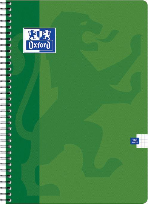 Immagine prodotto Oxford Quaderno a spirale, DIN A4, quadrato, 50 fogli (A4, Quadretti)