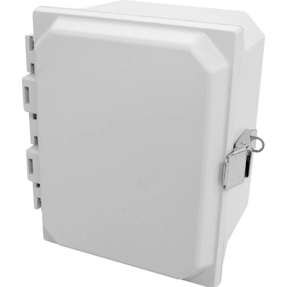 Hammond Wand-Gehäuse 204 x 159 105 GFK Lichtgrau 1 St. (Gehäuse), Elektronikzubehör + Gehäuse, Grau