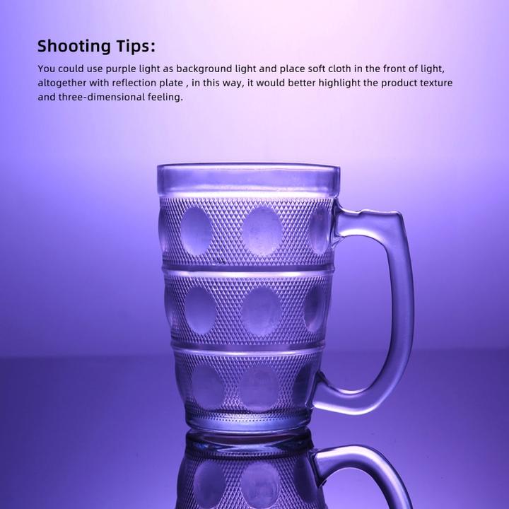 Image du produit Puluz 40cm Photography Acrylic Reflective Display Table Background Board (White)