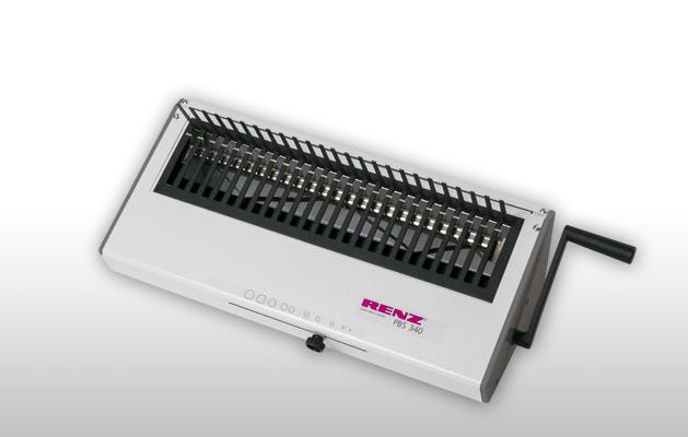 Renz Machine de fermeture PBS 340 pour reliure plastique (Reliure en plastique)