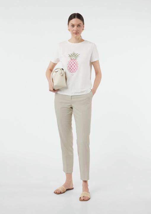 Actual product image Comma T-Shirt T-Shirt mit Glitzer-Artwork (46)