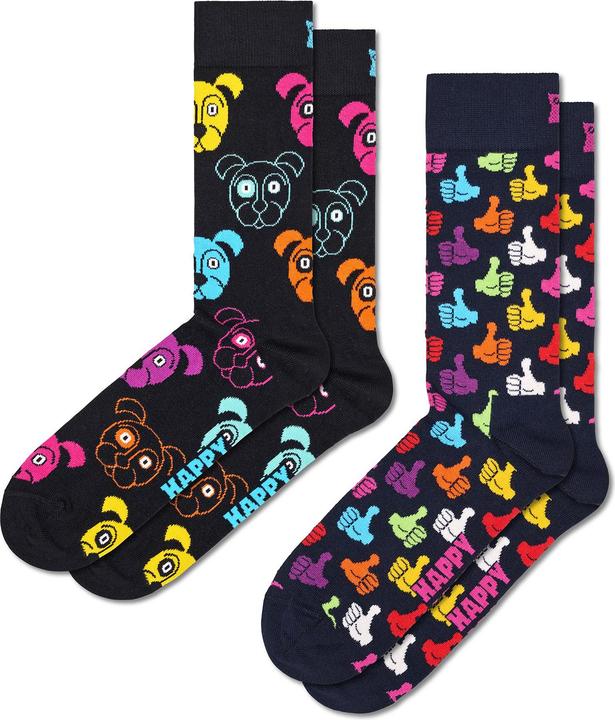 Immagine prodotto Happy Socks Classic Dog (Confezione da 2, 41 - 46)