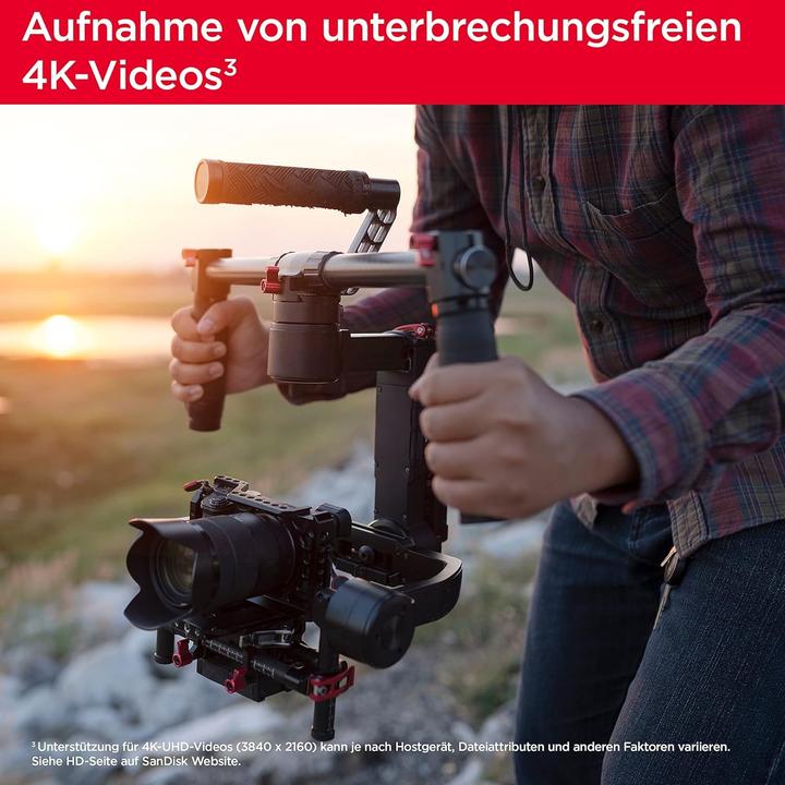 Produktbild SANDISK Extreme (512 GB, SDXC, U3, UHS-I)