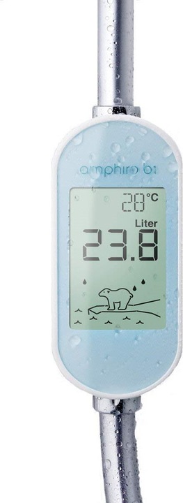 Actual product image Amphiro b1 Bluetooth shower computer