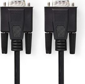 Produktbild Nedis VGA-Kabel VGA Stecker VGA Stecker Vernickelt Maximale Auflösung: 1280x768 20.0 m rund ABS Schw (20 m)
