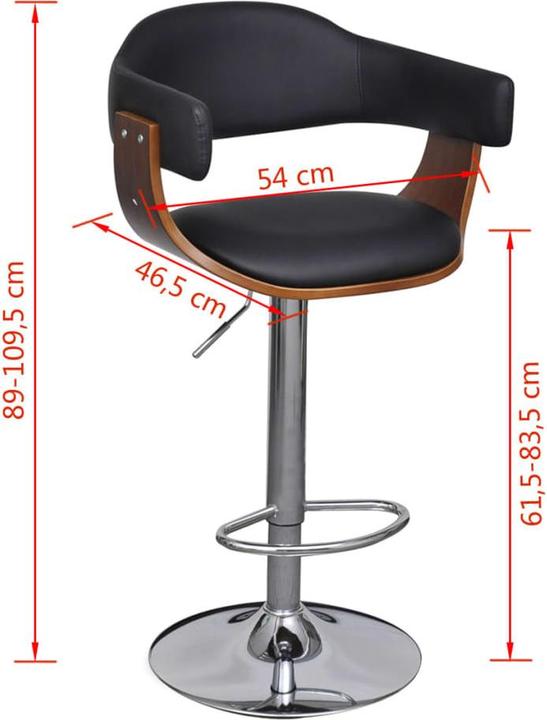 Produktbild vidaXL Barhocker