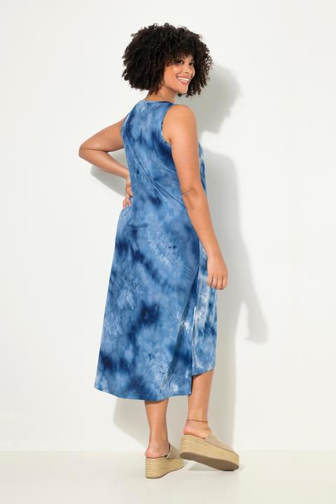 Produktbild Angel of Style Kleid, A-Linie, Batikdruck, Rundhals, ärmellos (48)