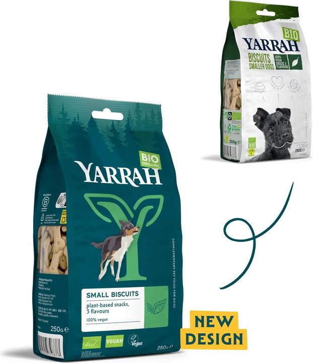 Produktbild Yarrah Snack Multi Hundekekse Vega Bio (Senior, Adult, Junior, 1 Stk., 250 g)