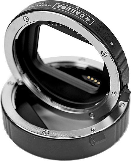 Produktbild Caruba Extension Tube Set Nikon Chrom (Typ II) Z Mount (fÃ¼r Nikon Z mount Kameras) (Makro-Zwischenring, Nikon Z)
