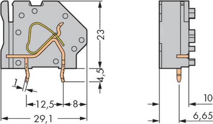 Actual product image Wago Bayable PCB k.
