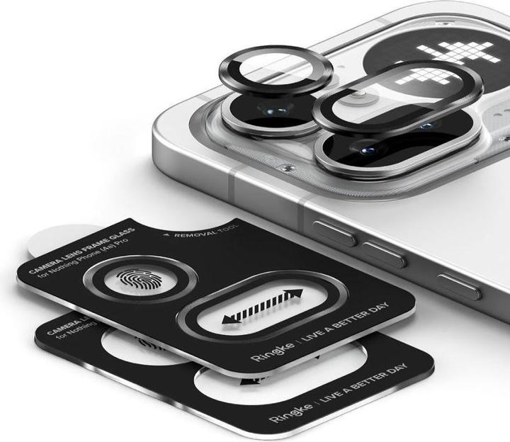 Produktbild Ringke Osłona Aparatu Camera Frame Protector 2-Pack Nothing Phone 4a Pro Black